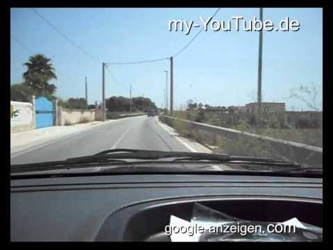 pt Palermo richtung Trapani 18 Auto-Reise Sicilien drive island Urlaub Italien 08.2010 my-YouTube.de