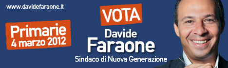 Vota Davide Faraone alle primarie
