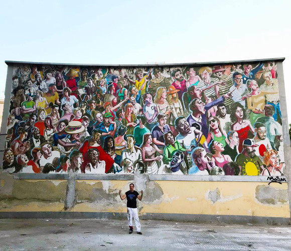Cinque nuovi murales a Ballarò