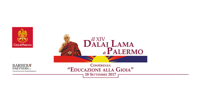 Il 18 settembre il Dalai Lama sarà al Teatro Massimo