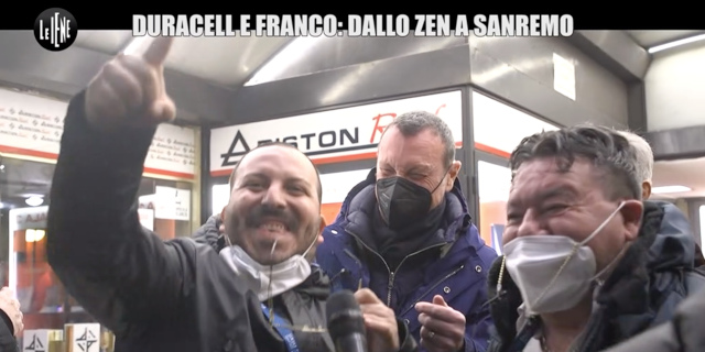 Dallo Zen a Sanremo, "Duracell" e Franco a Le Iene