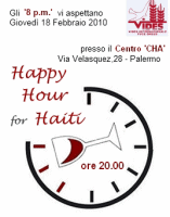 “Happy Hour for Haiti”