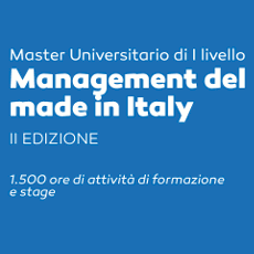 Master in Management del Made in Italy al Cerisdi