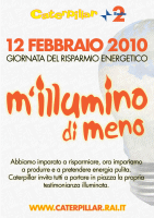 12 febbraio 2010: m'illumino di meno