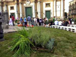Inaugurato a piazza San Domenico il salotto metropolitano del “Festino”