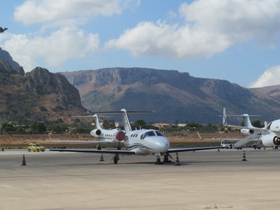 “The Camp” di Google in Sicilia, foto dei jet dei partecipanti a Palermo