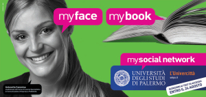 Università degli Studi di Palermo - «My face, my book, mysocial network»