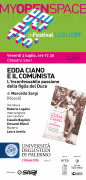 “UniverCittà inFestival” - presentazione del libro ”Edda Ciano e il comunista”