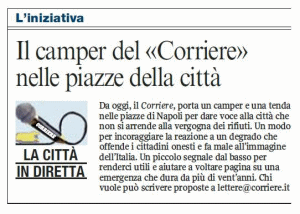 Il Corriere della Sera “imita” il Giornale di Sicilia