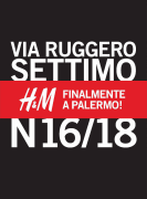 Apre il secondo H&M a Palermo in via Ruggero Settimo