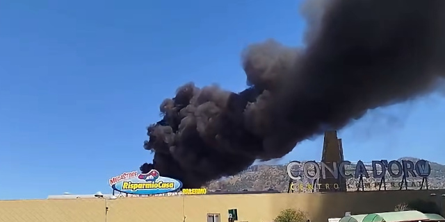 Fiamme al Conca d'Oro, brucia la copertura