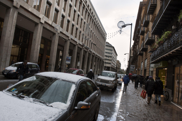 La nevicata del 2014 a Palermo