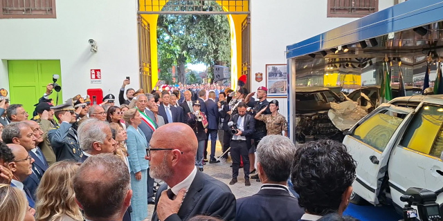 La Croma di Falcone è al Museo del Presente