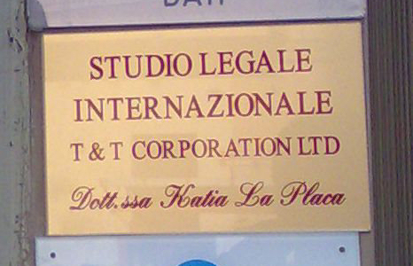 Studio legale La Placa - T & T corporation Ltd.