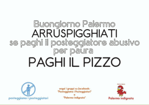 Arruspigghiati contro il “pizzo ” dei posteggiatori abusivi