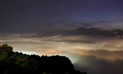 Nebbia a Palermo